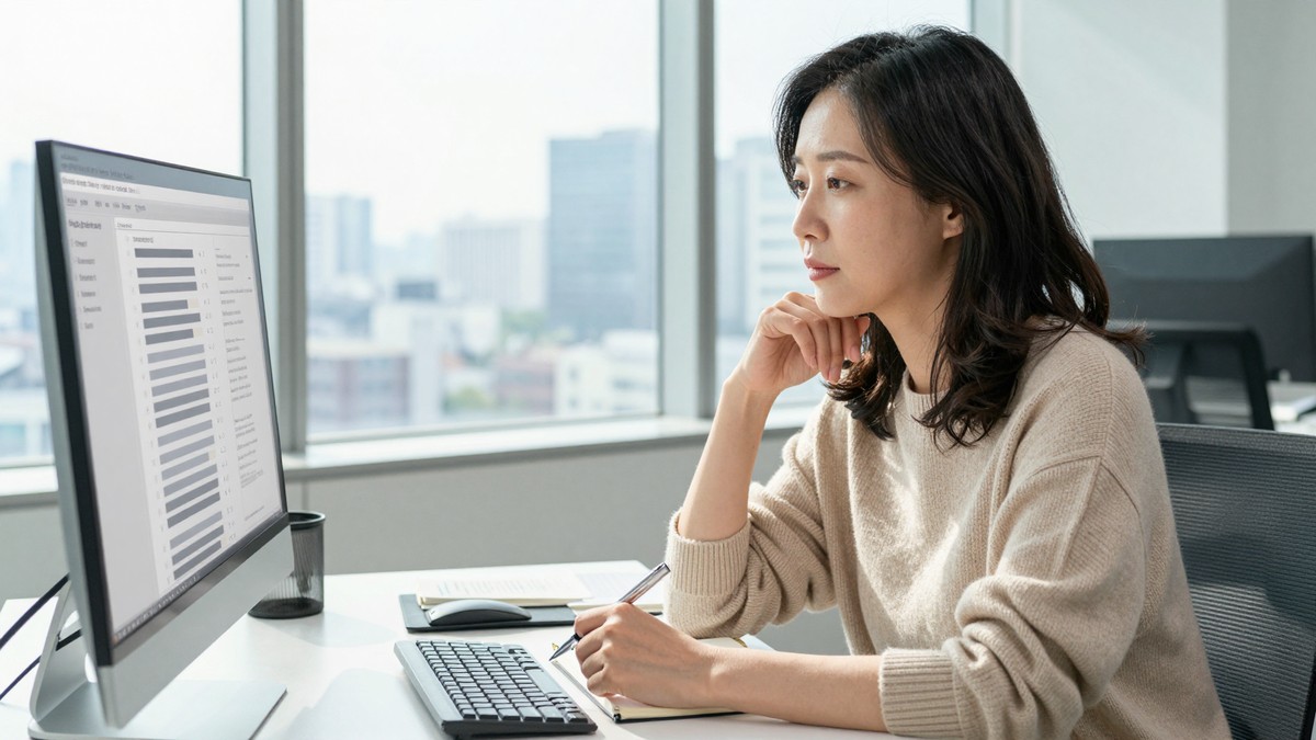 오래 접속하지 않은 휴면 회원 목록을 검토하며 자체 정책을 정하는 관리자 화면