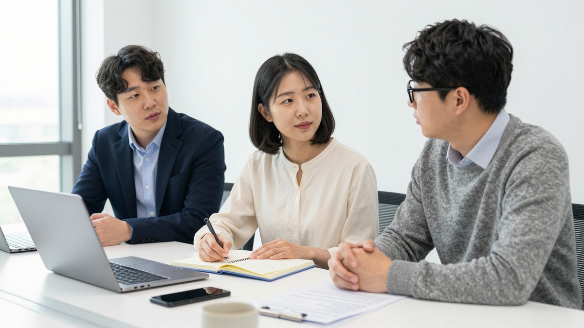 업체별 PoC 비용과 월 운영비를 한 표로 나란히 비교하는 자료