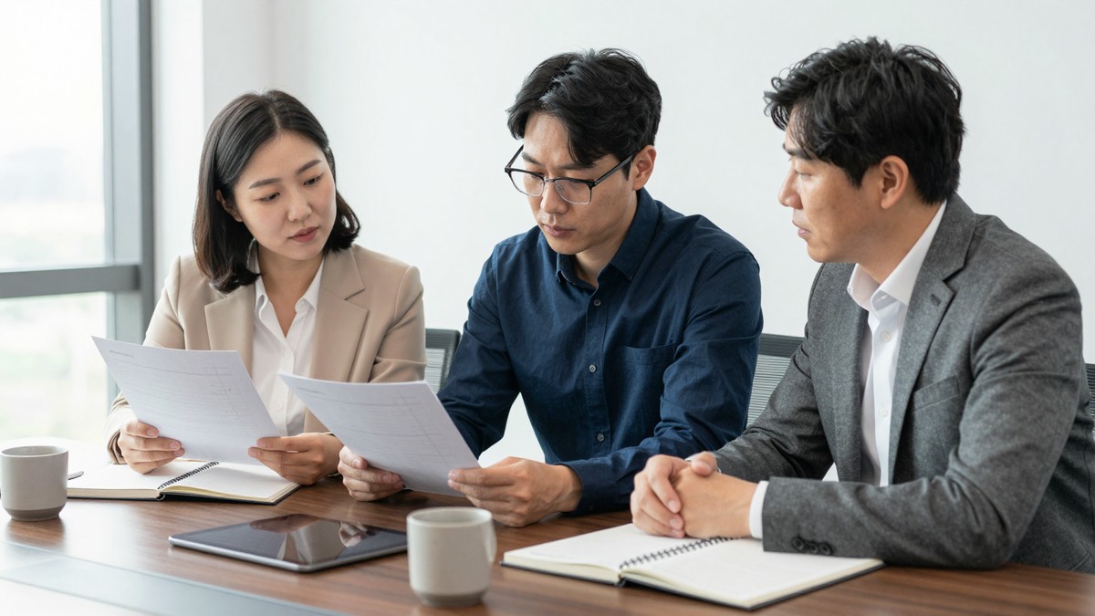 시뮬레이션으로 생성한 합성 데이터를 업무 시스템과 연결해 검토하는 팀