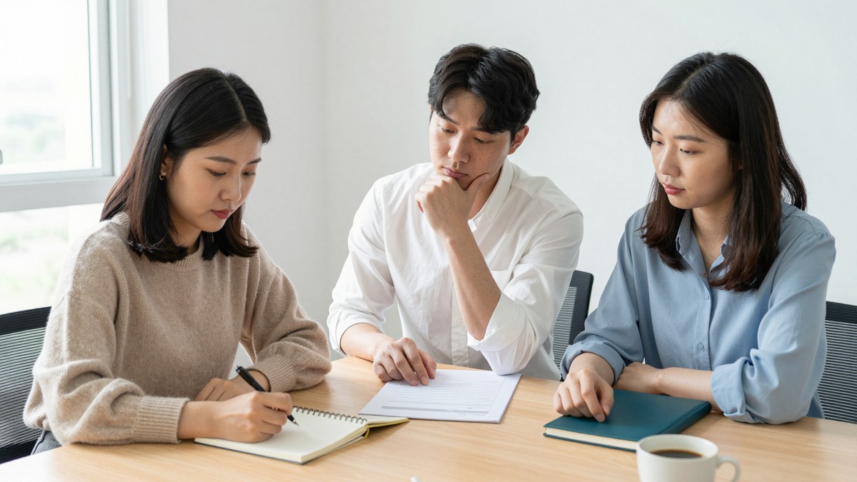 운영 매뉴얼과 배포 절차서를 정리하는 모습