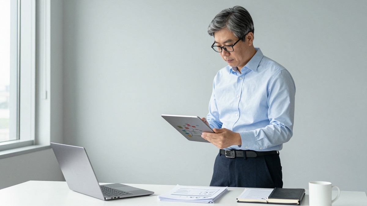 ERP 시스템과 재고 관리 화면 사이의 데이터 연동 흐름을 확인하는 개발자
