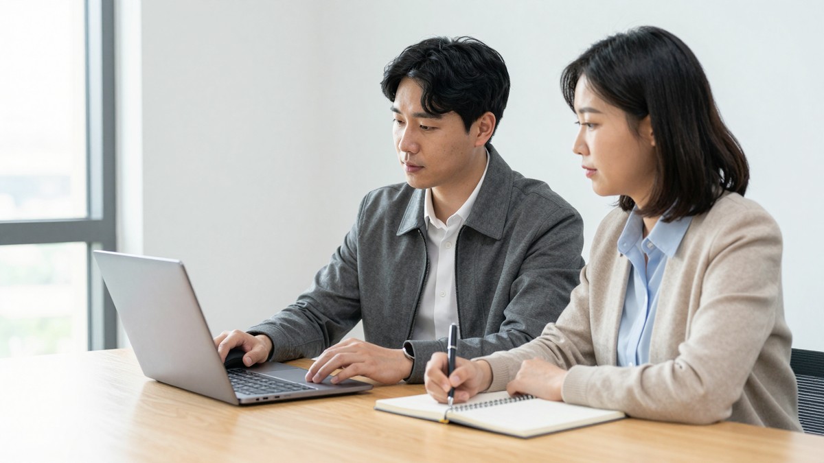 관제 화면 여러 개를 동시에 지켜보는 운영 담당자의 모습